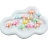 Mini accesorios de resina de tamaño pequeño, sombrilla pequeña, paraguas pequeño, hecho a mano, pegamento de crema, pasador de nube, accesorios para el cabello, material de parche, venta al por mayor