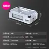 Vitrina Refrigerada de Mostrador Lechuang para Conservar Frescura para Puestos Exteriores, Congelador Horizontal Móvil para Platos Fríos, Guisos y Cuello de Pato
