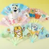 Verano 50% de descuento Abanico Plegable de Dibujos Animados Pequeño Regalo para Niños Ventilador de Plástico de Mano Ventilador Pequeño Portátil de Mano