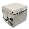 Caja de Almacenamiento para Maletero de Coche Caja de Almacenamiento para Vehículo Contenedor de Almacenamiento Suministros para el Interior del Coche Caja Trasera Zapatero Taburete Plegable de Almacenamiento