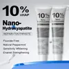 Pasta de dientes con 10% de nanohidroxiapatita, Pasta de dientes con 10% de nanohidroxiapatita