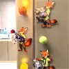 Imán Giratorio Magnético para Refrigerador de Zootopia con Alto Valor Estético, Mismo Estilo que Xiaohongshu, Decoración Acrílica para Refrigerador para Amigos