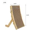 Rascador de cartón corrugado para gatos de Amazon, cama de madera maciza, divertido sofá de juguete para gatos, nido para gatos, tablero para garras, suministros para gatos.