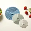 Tapa de Silicona Multifuncional Anti-Derrames para Olla de Cocina, Tapa Resistente a Altas Temperaturas para Conservar Frescura, Tapa para Tazón, Tapa para Olla de Cocina, Tapete para Olla de Cocina