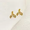 Accesorios de Cobre de Alta Retención de Color Incrustados con Circonita, Colgantes Pequeños de Caballo de Madera y Cola de Pez, Accesorios para Pulseras y Collares de Cristal Hechos a Mano para Bricolaje al por Mayor