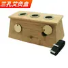 Caja de Moxibustión de Bambú Yao Yi Bao Portátil para Uso en Casa Agujero Único Potenciador de Moxibustión para Moxibustión de Todo el Cuerpo con Palillos de Moxa