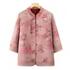 Ropa para mujeres de mediana edad y mayores 2025 primavera estilo occidental top para madre de mediana edad traje de primavera y verano para abuela ropa para personas mayores