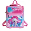 Bolsa de Almuerzo de Comercio Exterior Transfronterizo, Mochila Escolar Rusa para Jardín de Infancia, Bolsa Térmica Infantil de Dibujos Animados, Bolsa para Nuevo Estudiante