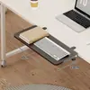 Tablero de Extensión para Escritorio Oficina Escritorio Perforación-Gratis Ampliación Extensión Artefacto Escritorio de Computadora Plegable Bandeja para Teclado