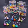 Ligas pequeñas de goma para ligas de pelo de niños, ligas de goma para el pelo de niñas bebés, ligas de pelo de princesa, accesorios para el cabello de niñas, empaquetadas individualmente