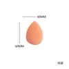 Esponja de Maquiagem Xuanzi com Furos Grandes Removedora de Maquiagem Esponja de Beleza Esponja de Limpeza Facial Formato de Gota d'Água Cabaça Corte Diagonal Esponja para Lavar o Rosto Esponja de Limpeza