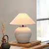 Lámpara de pie de cerámica en estilo chino nuevo para mesita de noche, casa de huéspedes, sala de estar, estudio vintage, sala de té Zen, estilo japonés Wabi-Sabi