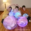 Lámpara Colgante de Techo Personalizada Lámpara de Luna Acrílico Luz Exterior Espectáculo de Luces Iluminación Araña Decorativa Exterior Led Planeta