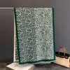 Novedad Otoño e Invierno Calentador de Cuello de Cachemira Sintética Bufanda Gruesa Extendida Pañuelo para la Cabeza Minoría Étnica Chal Versátil Ropa de Abrigo para Mujer