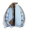 Chaqueta estilo americano para hombre y mujer, nueva colección 2026, chaqueta de algodón engrosada estilo coreano para figuras petite, otoño e invierno, abrigo de algodón de manga larga para deportes