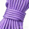 Pulsera de Paracord de 2 mm Cordón Trenzado Joyería Accesorios Pulsera DIY Cuerda Redonda Delgada Accesorios Materiales Trenzados Mayoreo
