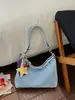Bolsa Térmica Estilo Coreano para Viajes Diarios, Bolso Versátil de Hombro con Acabado de Alta Gama, Bolso de Hombro de Mezclilla Retro a la Moda para Mujer