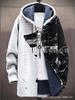 Nova Coleção Primavera 2025 Masculina Transfronteiriça Tendência Jovem Gola Reversível Chenille Lã Casaco Jaqueta de Lã Lote Misto
