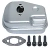 Huswarner HUS 235 236 240 235E 240E silenciador tubo de escape accesorios para motosierra
