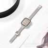 Adecuado para Apple iWatch 6/7/8 Generación Se Correa de Metal para Reloj de Tres Perlas, Cintura Delgada Cinco Perlas Siete Perlas Huawei Transfronterizo
