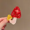 Pinza para el Cabello de Diamante de Hongo de Acetato de Colores, Estilo Juvenil, Pasador para la Parte Posterior de la Cabeza, Pinza de Tiburón para Media Coleta, Accesorio para el Cabello Versátil Personalizado