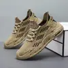 Sapatos Masculinos, Tênis Esportivos de Malha para Primavera, Novos Tênis Esportivos Masculinos Respiráveis e Leves, Sapatos Casuais Transfronteiriços, Sapatos Modernos para Exterior
