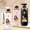 Champú Flor de Camelia, Gel de Ducha, Acondicionador, Anticaspa, Control de Grasa, Fragancia de Larga Duración, Neceser de Caviar de Gran Capacidad