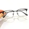 Marco de Gafas Elegante de Canalla Gentil Línea de Ceja Medio Marco Gafas para Miopía Se Pueden Combinar con Graduación Hombres Ultraligeras Bloqueo de Luz Azul Soporte para Cejas Mujeres