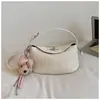 Bolsa de Ombro Tecida de Alta Qualidade com Textura Retrô para Mulheres Verão 2026 Bolsa Versátil com Temperamento para o Dia a Dia, de Ombro Único ou de Mão