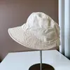 Sombrero de Pescador de Secado Rápido con Ala Larga Delantera y Corta para Mujer, Nuevo de Verano, Elegante, Combinable, Color Sólido, Sombrero tipo Maceta, Sombrero de Tela para Sombra y Protección Solar al Aire Libre