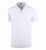 Camisetas promocionais unissex de manga curta com logo impresso personalizado, vestuário corporativo de secagem rápida, fábrica de camisas polo no atacado