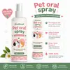 Spray de Limpeza Bucal Kineshinex para Pets 100ml Cuidado Oral para Cães e Gatos Refresca o Hálito e Reduz o Odor