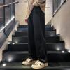Ole selección estricta nuevos jeans estilo Hong Kong Four Seasons pantalones de hombre estilo coreano modernos holgados rectos cropped pantalones largos