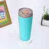 Nova Caneca de Café Portátil Cuidadosamente Selecionada, Caneca Térmica de Grande Capacidade em Aço Inoxidável 304, Copo de Água Portátil para Exterior