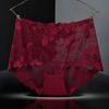 Ropa interior tipo boxer mujer talla grande extra grande 300 kg ropa interior de encaje mujer cintura alta sexy hueco algodón calzones