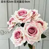 Rosa rosa hortensia boda flores artificiales arreglo de escena arreglo floral arreglo floral DIY materiales para arreglos florales flores falsas