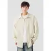 Chamarra Camisa Retro Americana Nasa para Hombre Primavera y Otoño 2025 Nueva Marca de Moda Niños Holgada Casual Tops de Manga Larga