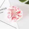 Scrunchie Dulce de Fresa Chica Ins Sencillo Tela de Gasa Lazo para el Cabello Diadema Accesorio de Cabello de Hada