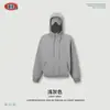 Ropa de Hombre BE Otoño e Invierno Estilo Americano Marca de moda máscara de ojos con forma de corazón sudadera con capucha con forro polar y conjunto de pantalones casuales engrosados para hombre