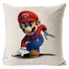 Funda de Cojín de Sofá Super Mario Transfronteriza Funda de Cojín para Coche Sala de Estar Funda de Cojín de Sofá Funda de Almohada Admite Personalización