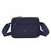 Nuevo Bolso Individual 2025 Nueva Moda Nylon Bolso Cuadrado Pequeño Madre de Mediana Edad y Anciana Casual Hombro Cruzado Bolso de Mujer
