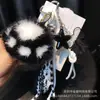 Ins Nueva Muñeca de Peluche Bolso Colgante Serie Miu Decoración de Bolso Muñeco de Dibujos Animados Gato Conejo Llavero Colgante