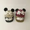 Gorro de Bebé Primavera y Otoño Mezclilla Ala Suave Gorra con Visera para Niños y Niñas Orejas Lindas de Mickey Gorra de Béisbol Súper Linda