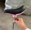 Bicicleta Plegable Súper Cómoda para Niños Bicicleta de Equilibrio Cojín para Asiento de Bicicleta con Reposabrazos Sillín Suministros para Ciclismo Accesorios