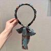 Nueva diadema de cadena de verano, horquilla a presión, cinta para el pelo, banda para el pelo para mujer, tocado trenzado de una pieza, venta al por mayor