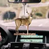 Caza de Patos Nuevo Producto Transfronterizo Acrílico Colgante Plano para Coche Llavero Decoración Decoración del Hogar Regalo