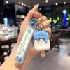 Venta Caliente de Verano Llavero Colgante de Caricatura de Helado Paleta de Hielo Colgantes para Mochila de Estudiante Accesorios Al por Mayor