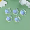 Accesorios de Flor de Vidrio Estéreo Coloridos Perforados para Pulsera Colgante Pasador Antiguo Materiales de Producción para Tocados Venta al por Mayor