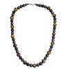 Collar de Cuentas de Piedra de Cristal de Ágata para Hombre y Mujer Europeo y Americano Personalizado de 6 mm Collar con Borla de Piedra Shoushan con Imágenes y Muestras