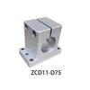 Componente de Instalación del Mecanismo Bloque de Fijación del Eje Óptico ZCD11-D35 Soporte del Eje de Guía ZCD11-D50 YIHEDA